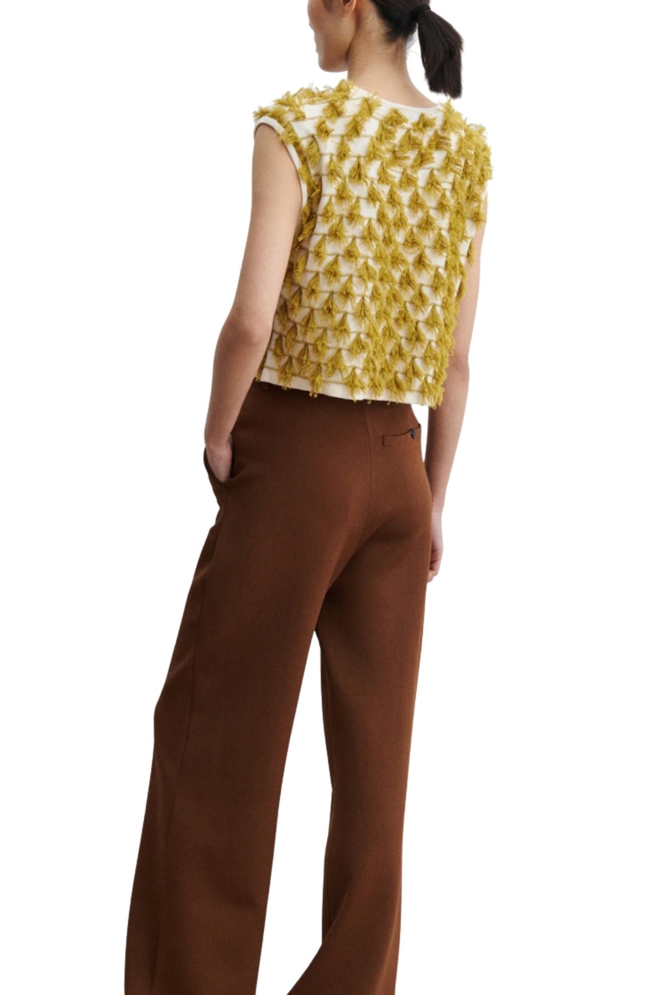 Rachel Comey Hazlitt Top - Vermillion
