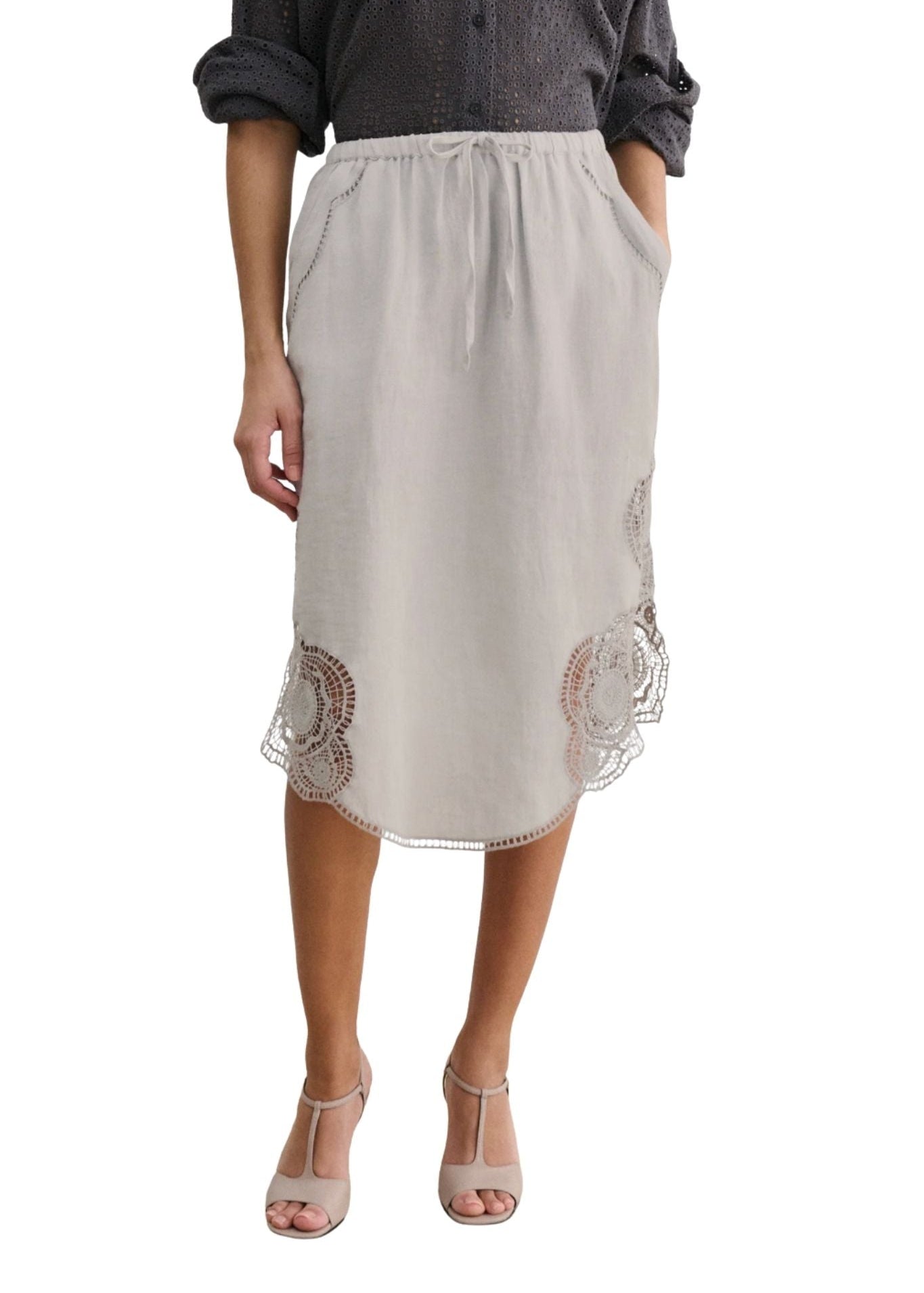 Rachel Comey Oldon Skirt - Vermillion
