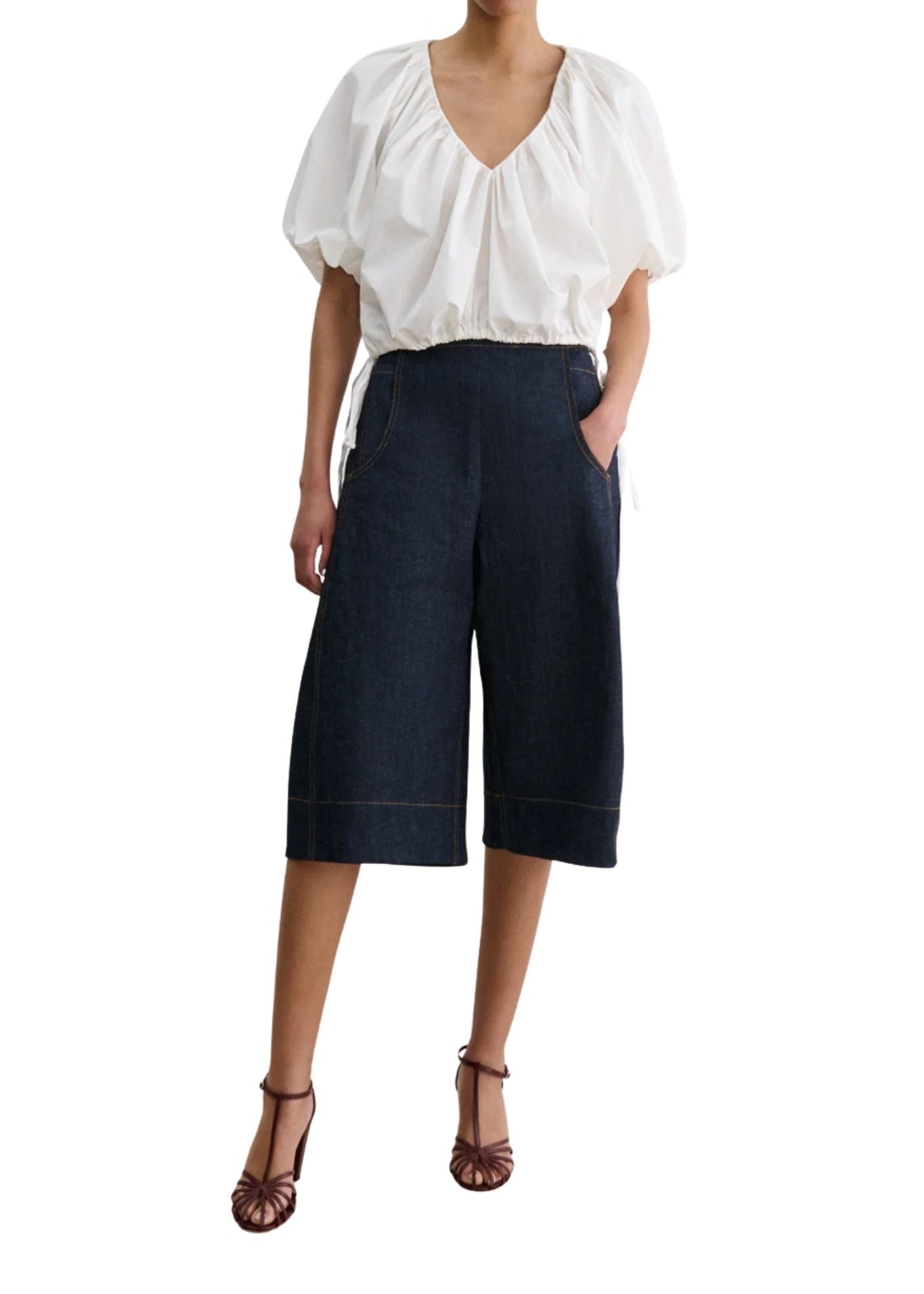 Rachel Comey Shapley Top - Vermillion