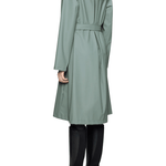 Rains A-Line Longer Jacket W3 - Vermillion