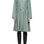 Rains A-Line Longer Jacket W3 - Vermillion