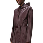 Rains A - Line Longer W Jacket W3 - Vermillion