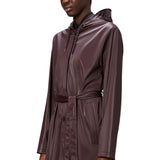 Rains A - Line Longer W Jacket W3 - Vermillion