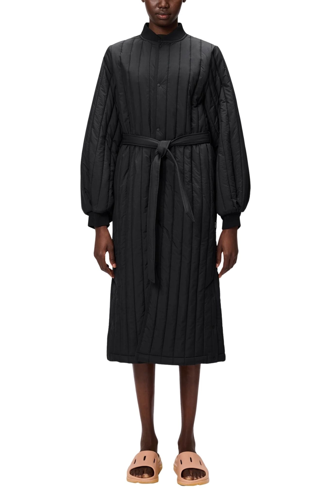 Rains Banja Liner W Coat T1 - Vermillion