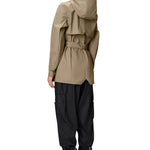 Rains Curve Jacket - Vermillion