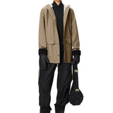 Rains Curve Jacket - Vermillion