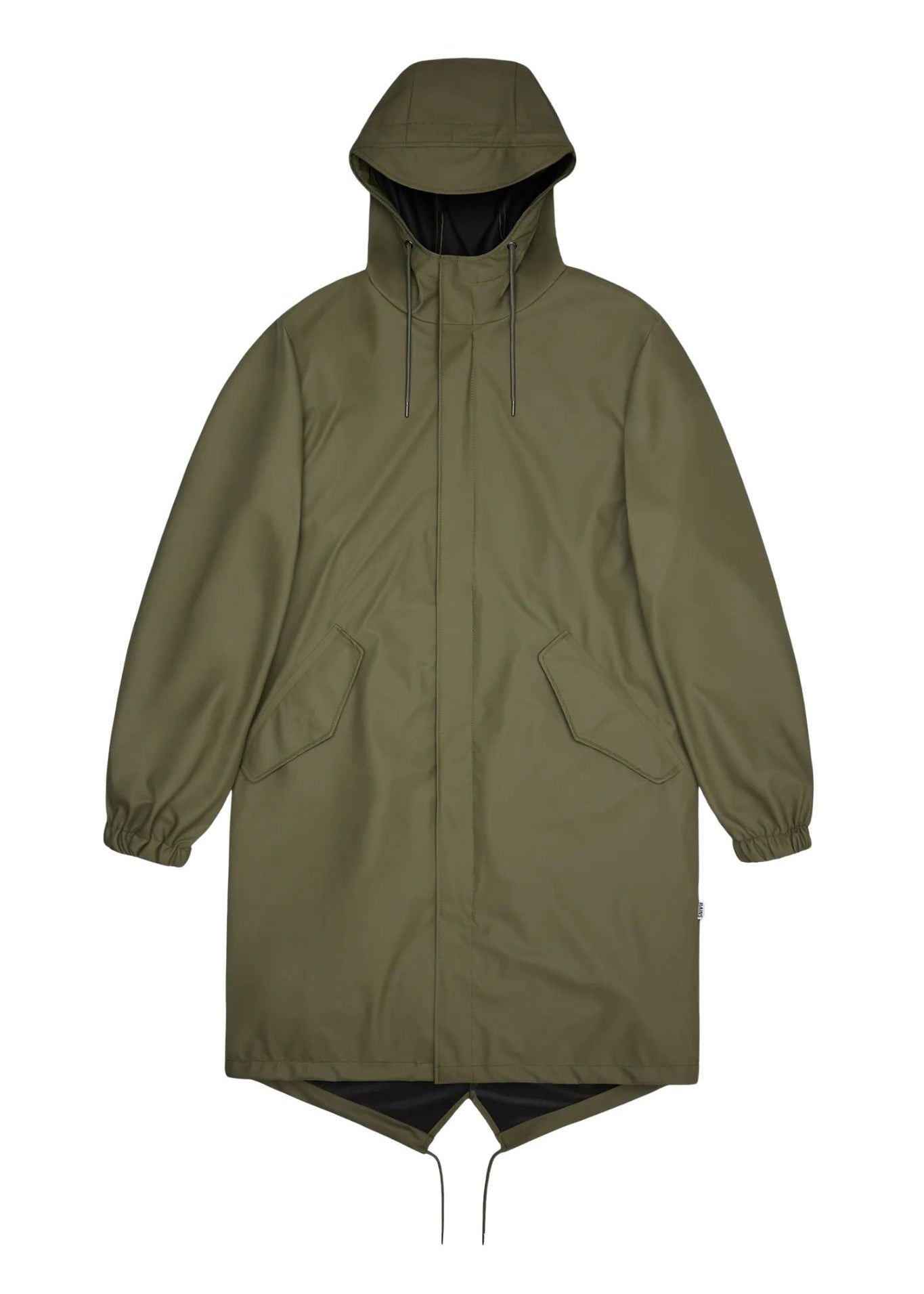 Rains Fishtail Parka W3 - Vermillion
