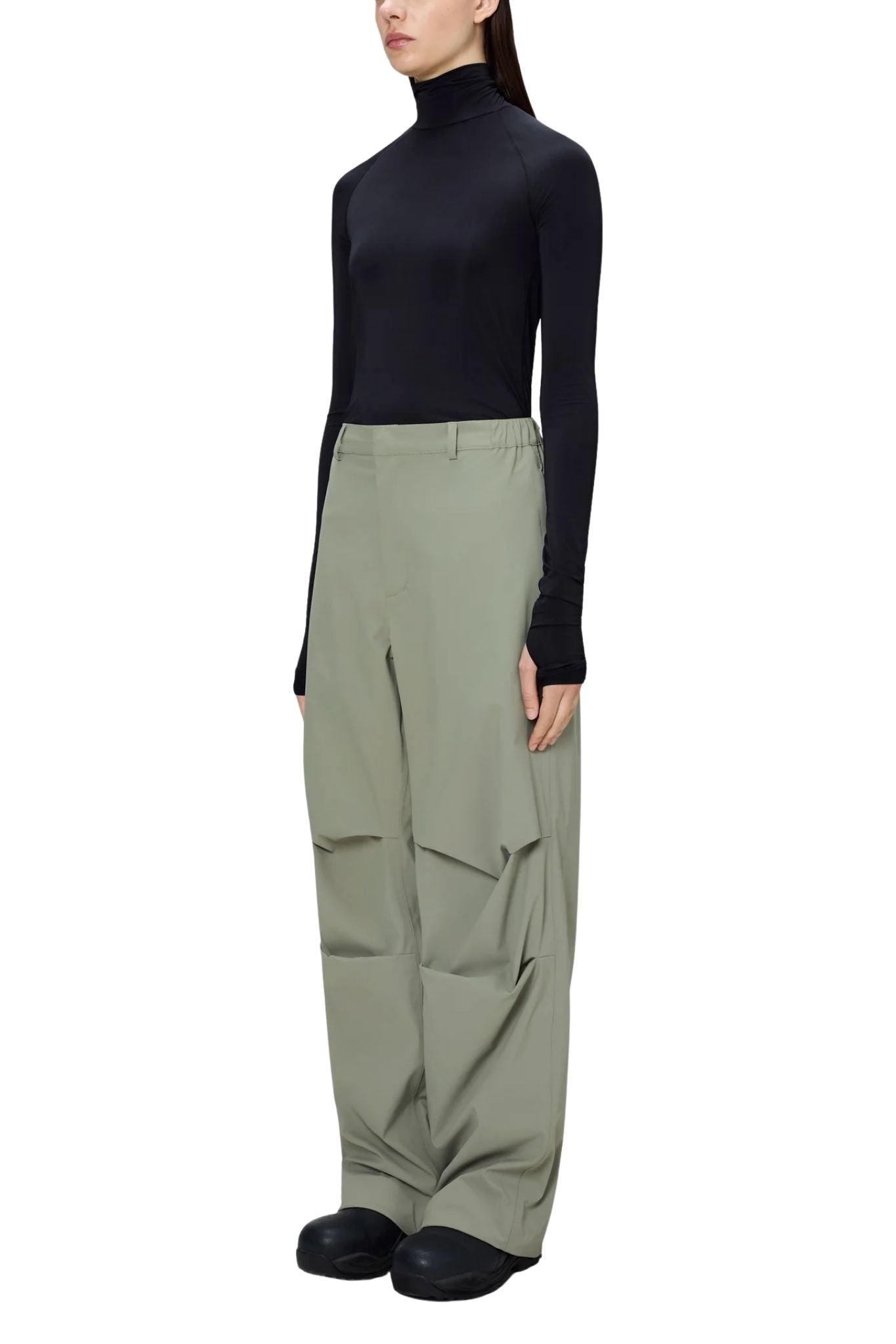 Rains Suva Hardshell Pants Wide W3 - Vermillion