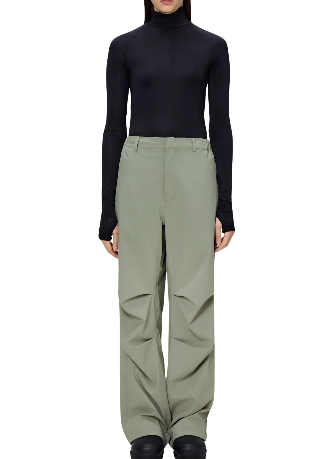 Rains Suva Hardshell Pants Wide W3 - Vermillion