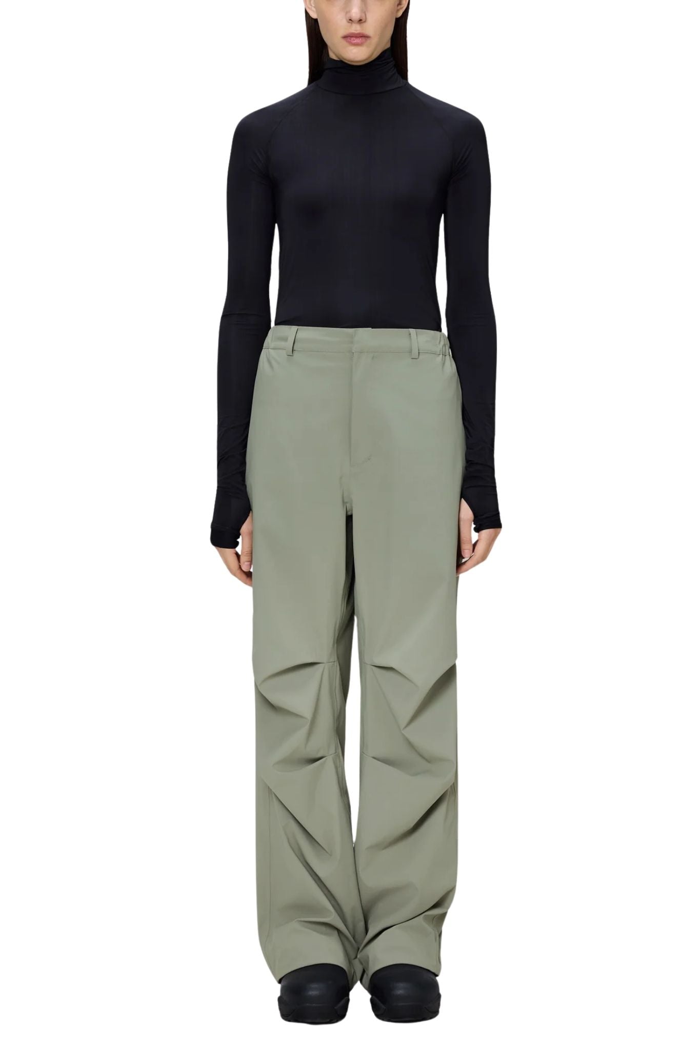 Rains Suva Hardshell Pants Wide W3 - Vermillion