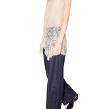 Roseanna Lace Camisole Top - Vermillion