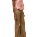 Rosie Assoulin Chevron Top in Men's Shirting - Vermillion