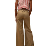 Rosie Assoulin Chevron Top in Men's Shirting - Vermillion