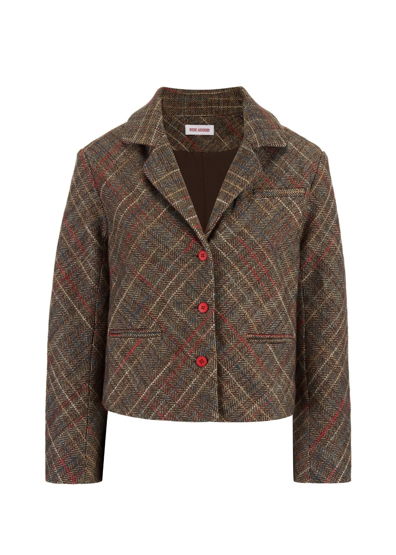 Rosie Assoulin Cropped Jacket - Vermillion