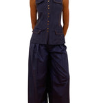 Rosie Assoulin Emotionally Vested Vest - Vermillion