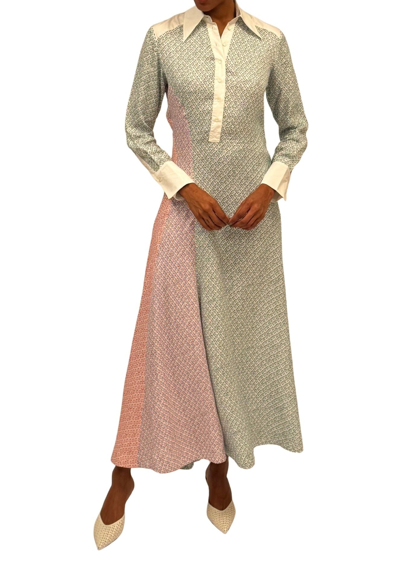 Rosie Assoulin Groovy Shirtdress - Vermillion