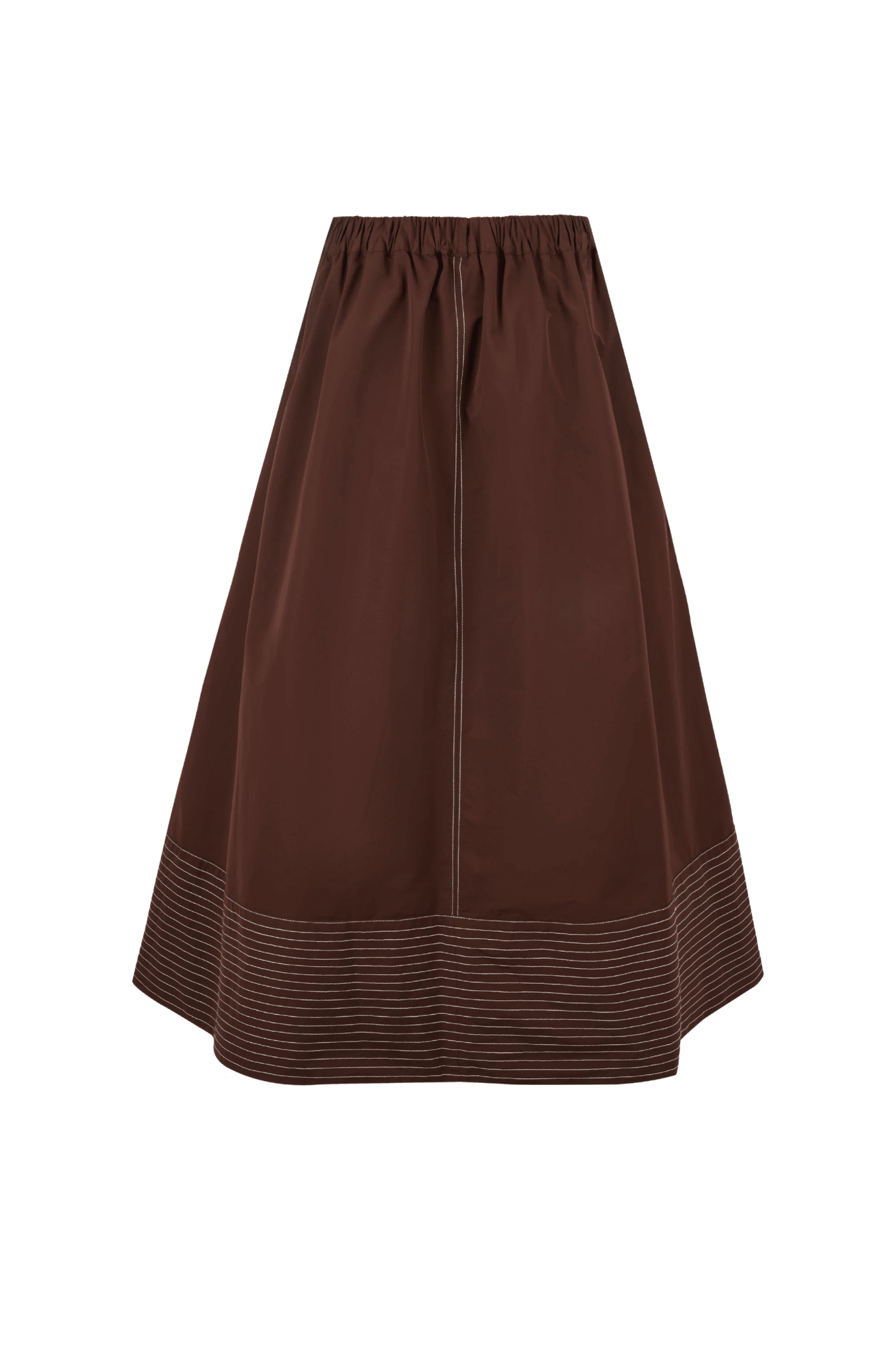 Rosie Assoulin Paneled Hem Skirt - Vermillion