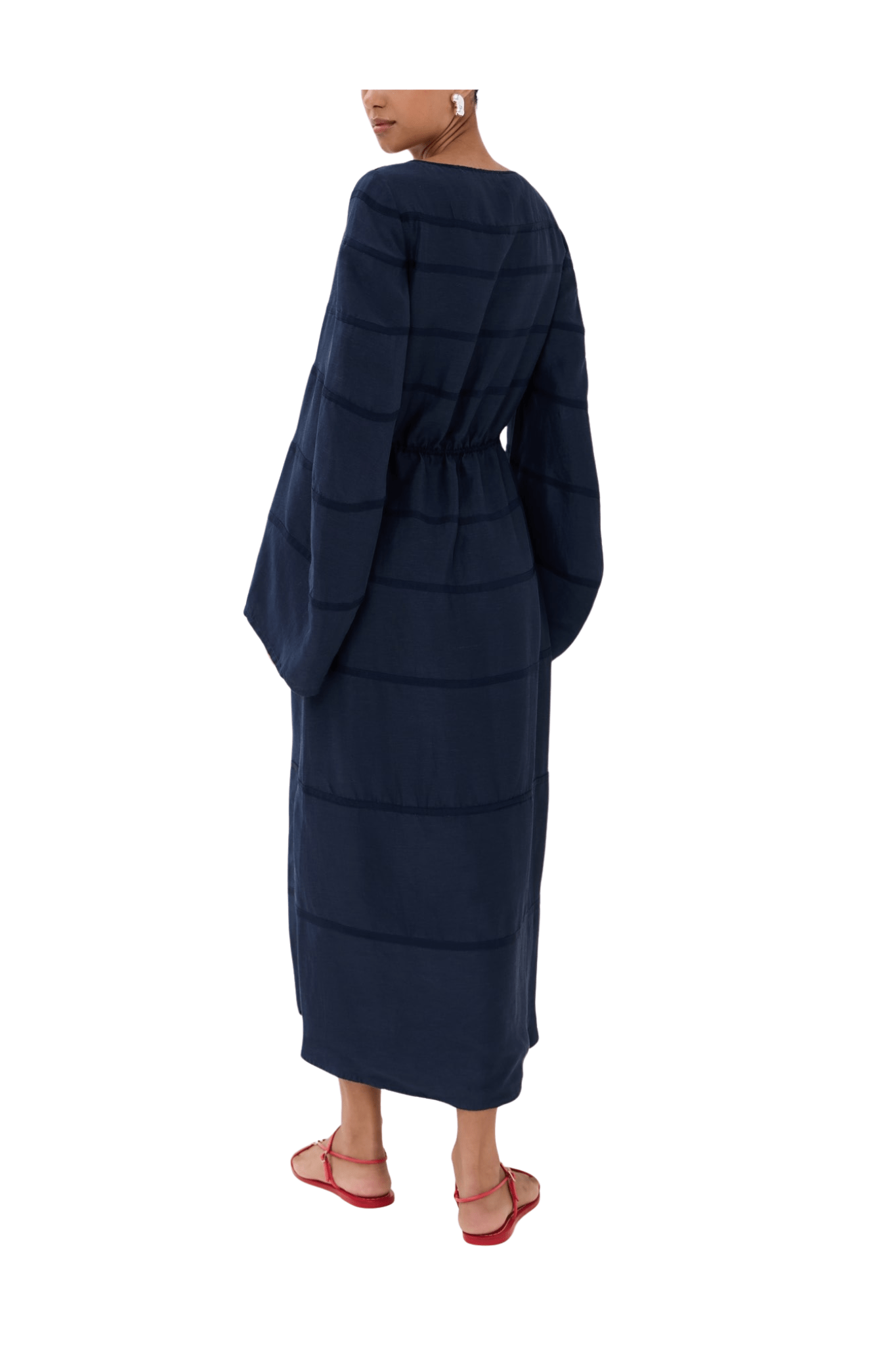 Rosie Assoulin Ribbon Caftan Dress - Vermillion