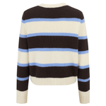 Rosie Assoulin Striped Cardigan - Vermillion