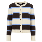 Rosie Assoulin Striped Cardigan - Vermillion