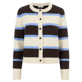 Rosie Assoulin Striped Cardigan - Vermillion