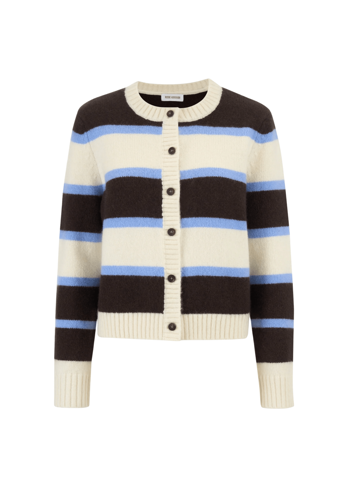Rosie Assoulin Striped Cardigan - Vermillion