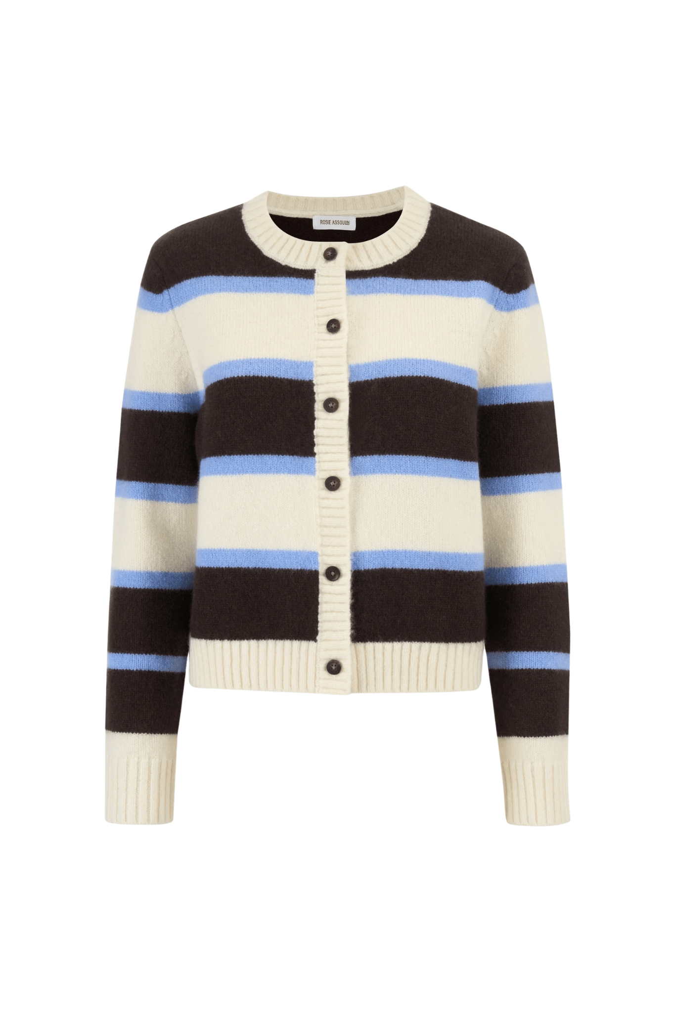 Rosie Assoulin Striped Cardigan - Vermillion