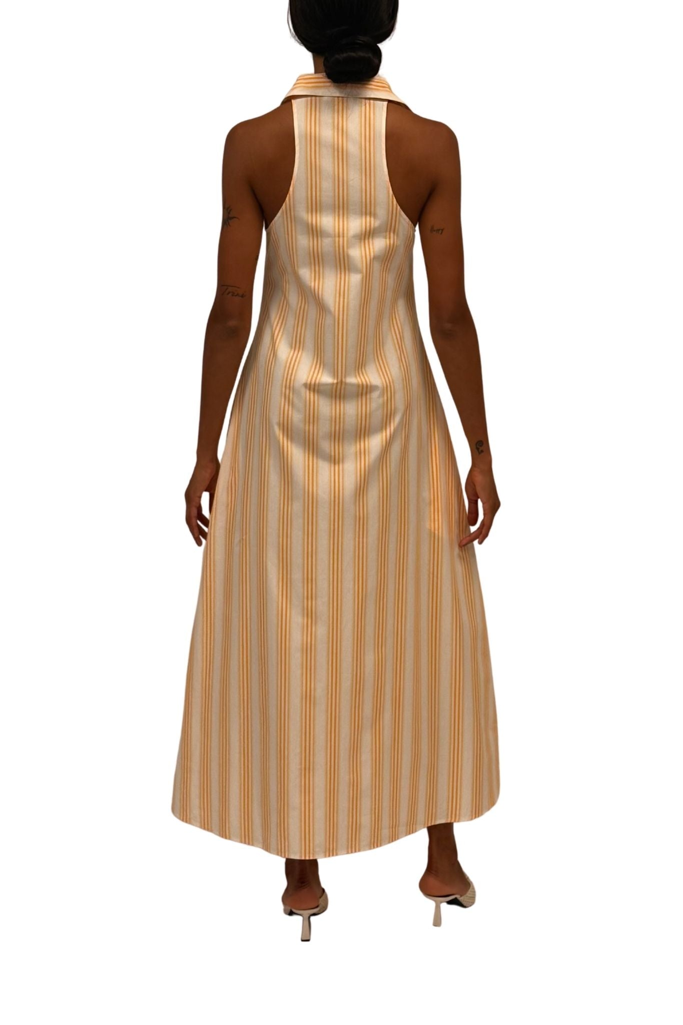 Rosie Assoulin Take It or Sleeveless Dress - Vermillion
