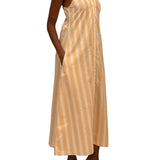Rosie Assoulin Take It or Sleeveless Dress - Vermillion