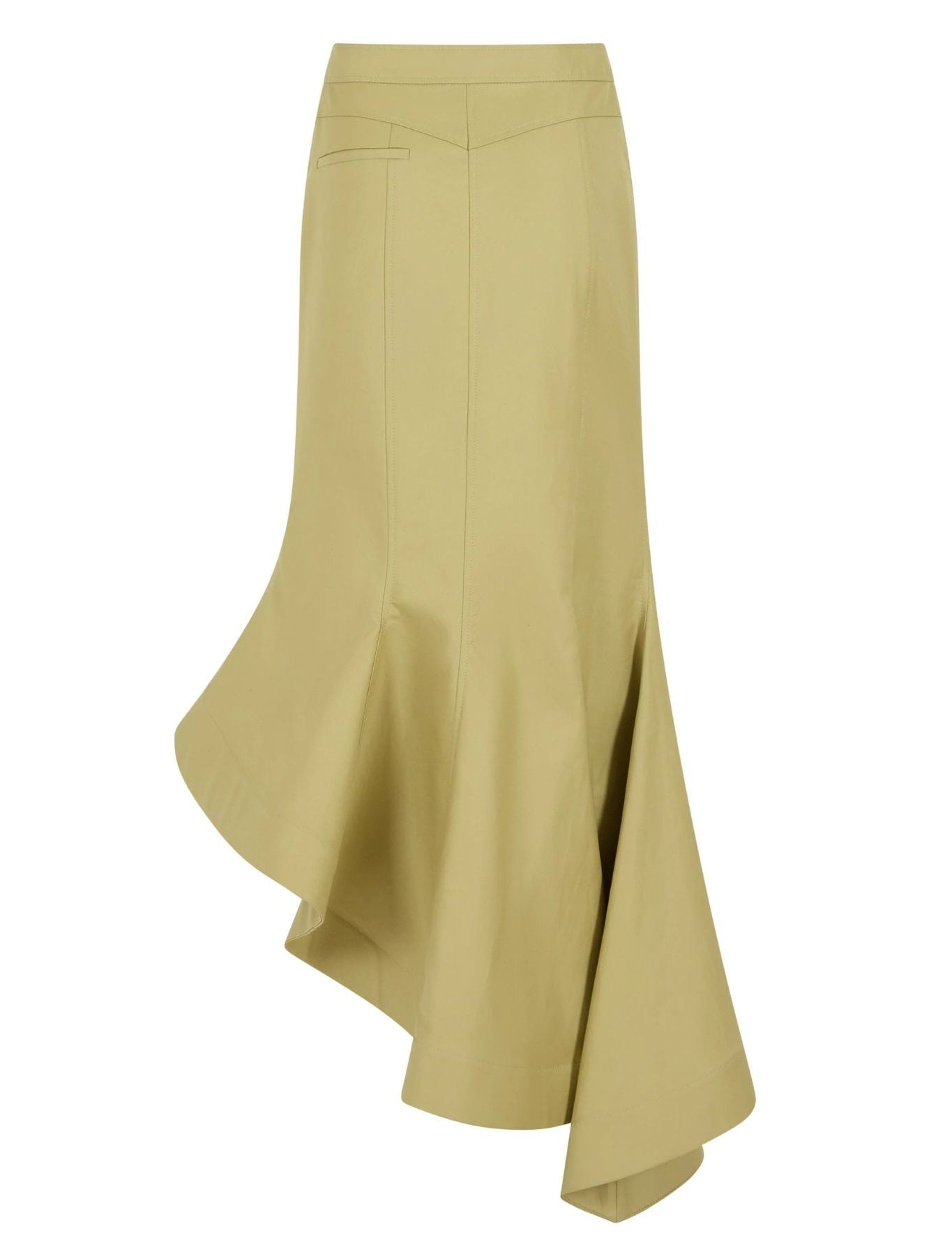 Rosie Assoulin Wave Skirt - Vermillion