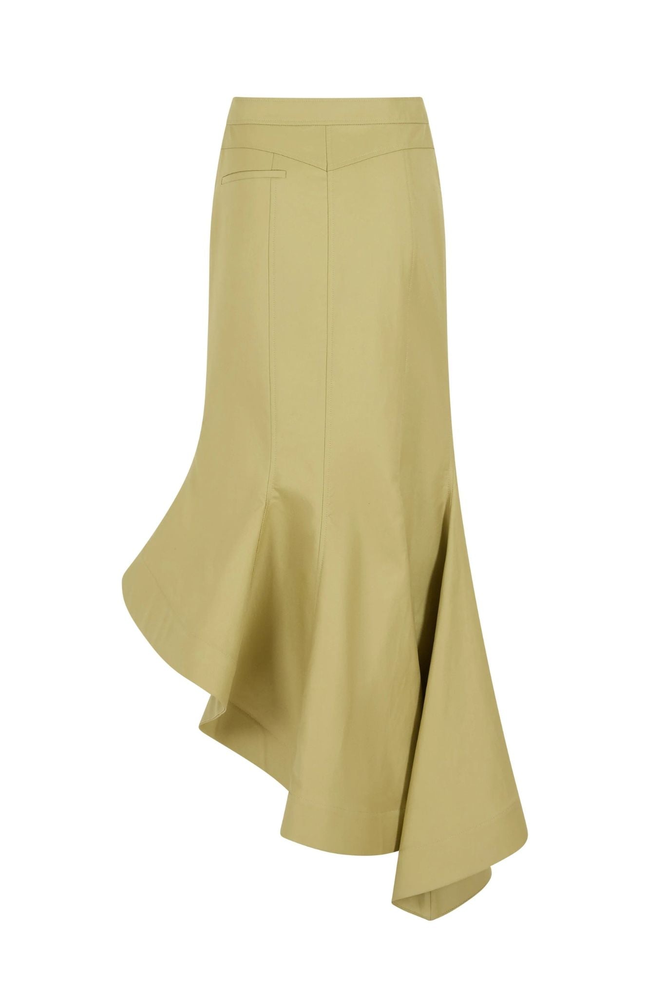 Rosie Assoulin Wave Skirt - Vermillion