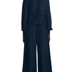 Rosie Assoulin Wide Leg Pleat Pants - Vermillion