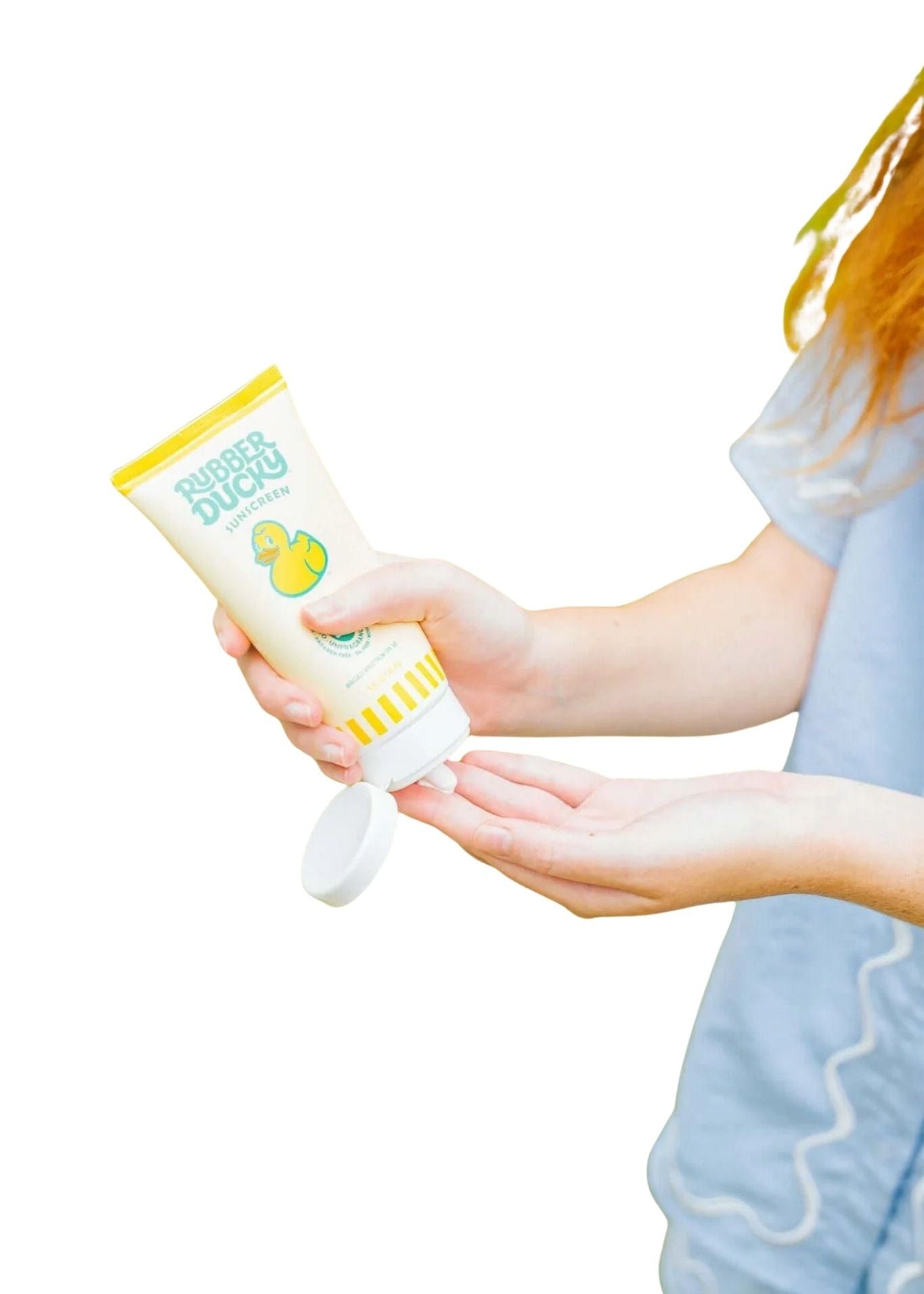 Rubber Ducky Sunscreen Lotion - Vermillion