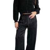 Sablyn Brynn High Rise Pull On Wide Leg Pant - Vermillion