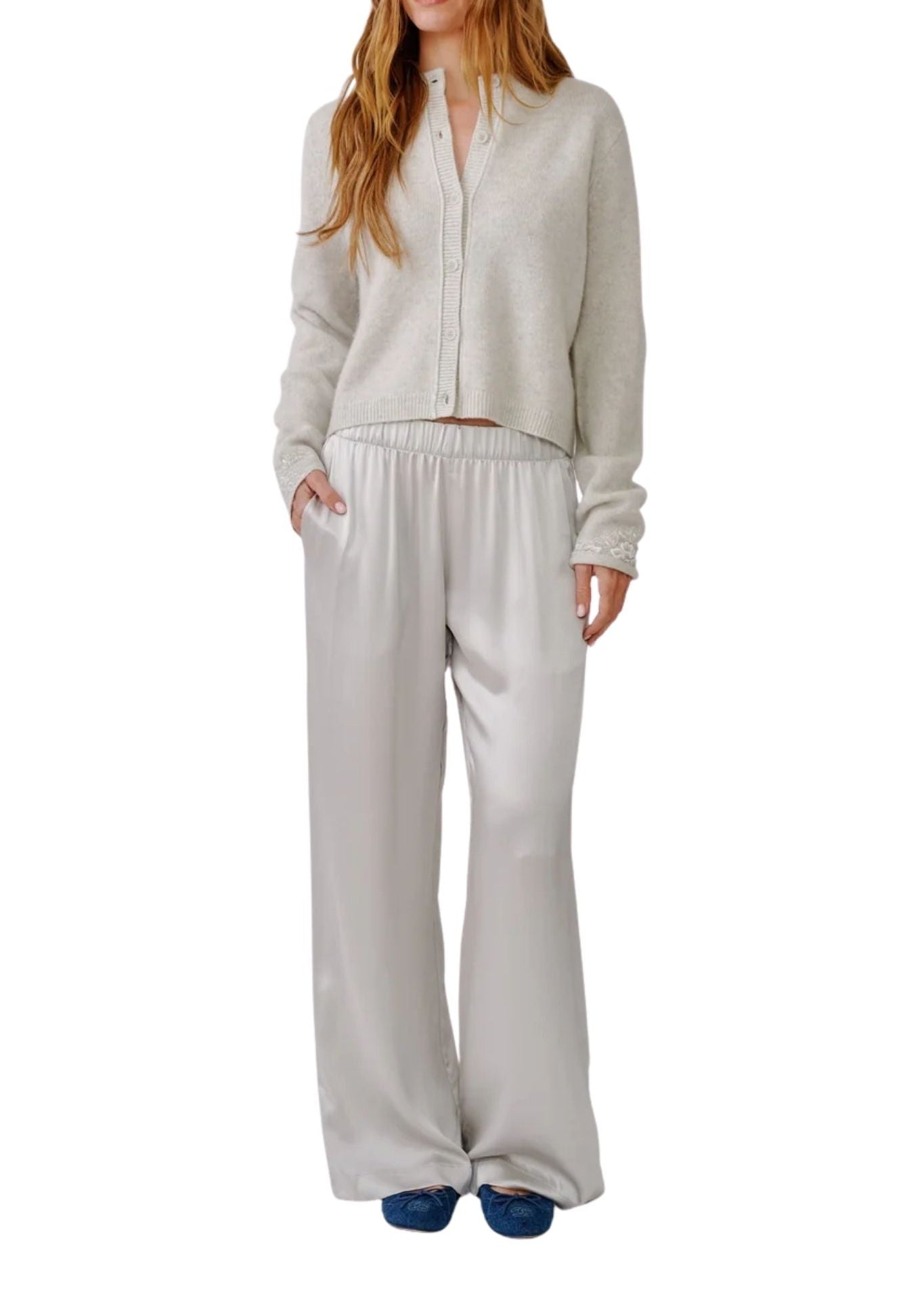 Sablyn Brynn High Rise Pull On Wide Leg Pant - Vermillion