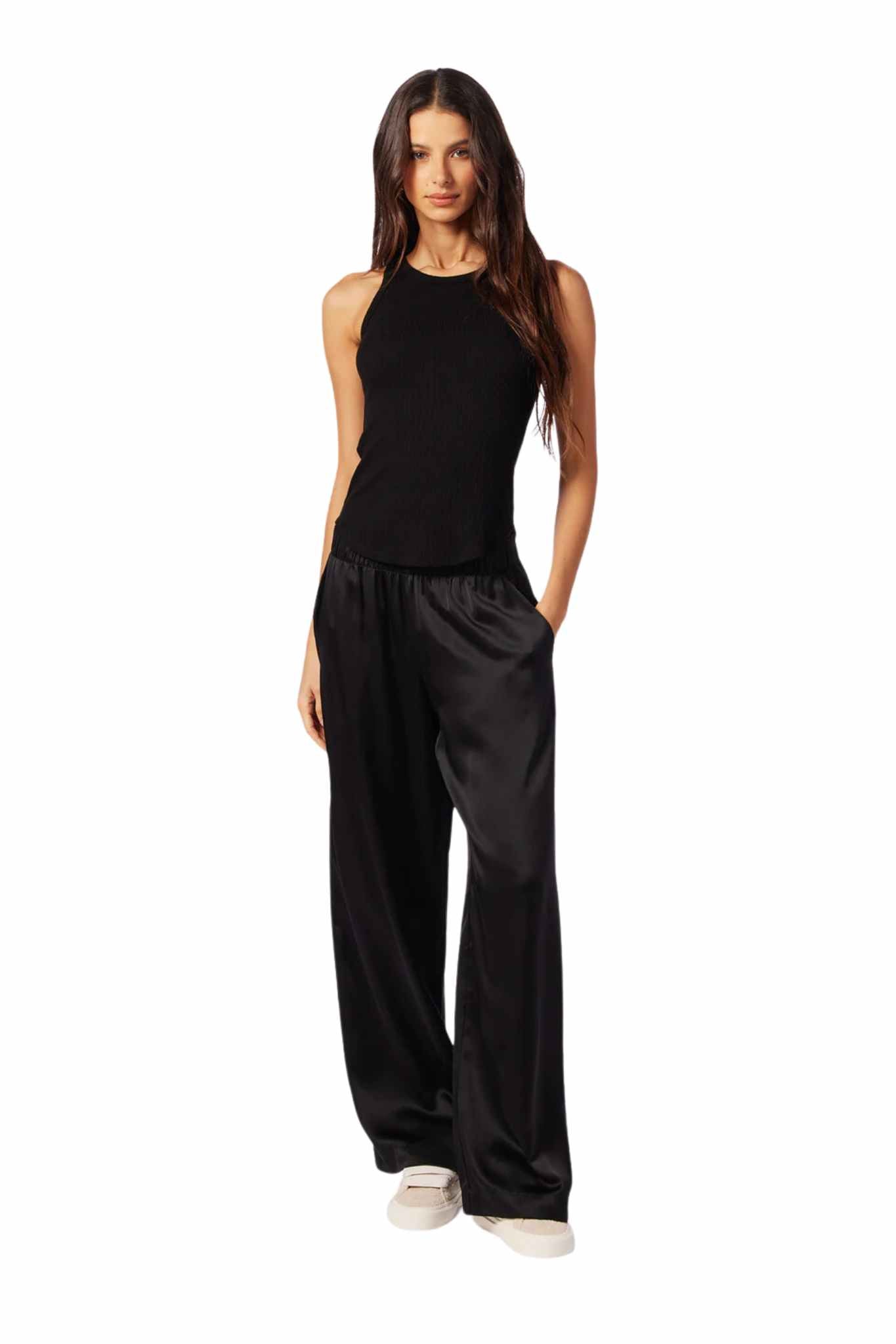 Sablyn Brynn Wide Leg Pant - Vermillion