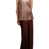 Sablyn Gloria C V-Neck Bias Cut Cami - Vermillion