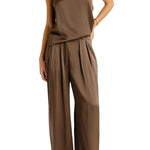 Sablyn Haya Lace Trim Square Neck Cami - Vermillion