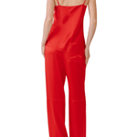 Sablyn Lexi Lower Rise Relaxed Pull On Pant - Vermillion