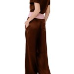 Sablyn Lexi Lower Rise Relaxed Pull On Pant - Vermillion