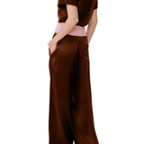 Sablyn Lexi Lower Rise Relaxed Pull On Pant - Vermillion