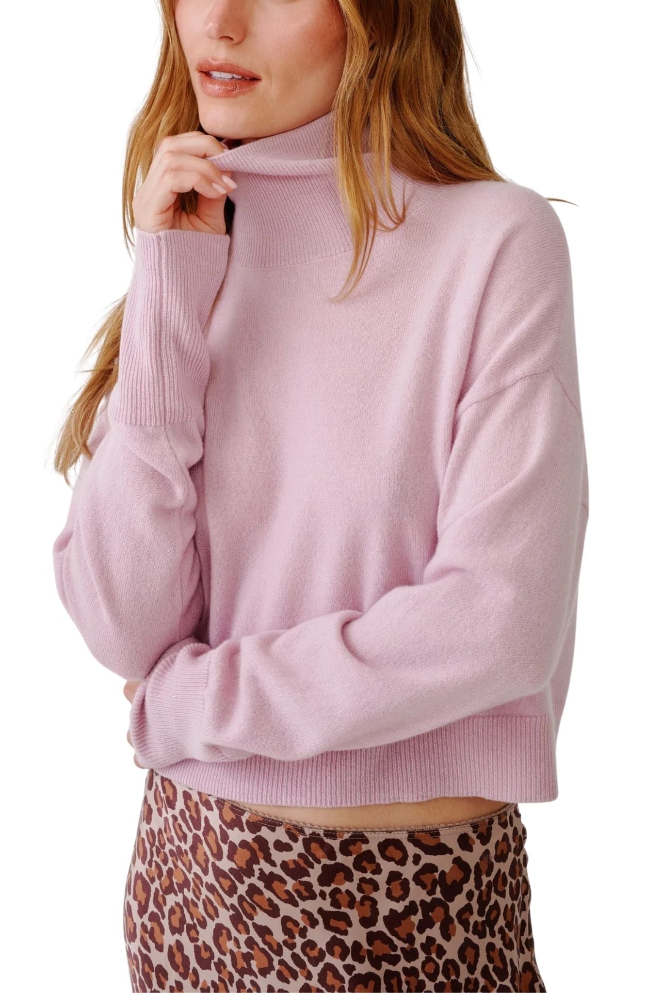 Sablyn Sable Turtleneck Sweater - Vermillion