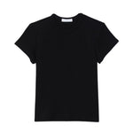 Sablyn Yael Cropped Baby Tee - Vermillion