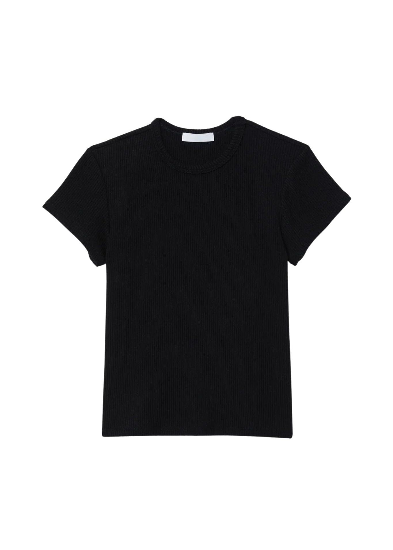 Sablyn Yael Cropped Baby Tee - Vermillion