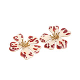 Sara y Flora Aurora Maxi Studs - Vermillion