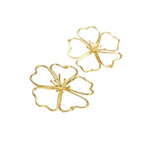 Sara y Flora Aurora Midi Countour Studs - Vermillion