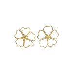 Sara y Flora Aurora Midi Countour Studs - Vermillion