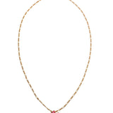 Sara y Flora Aurora Mini Chain - Vermillion