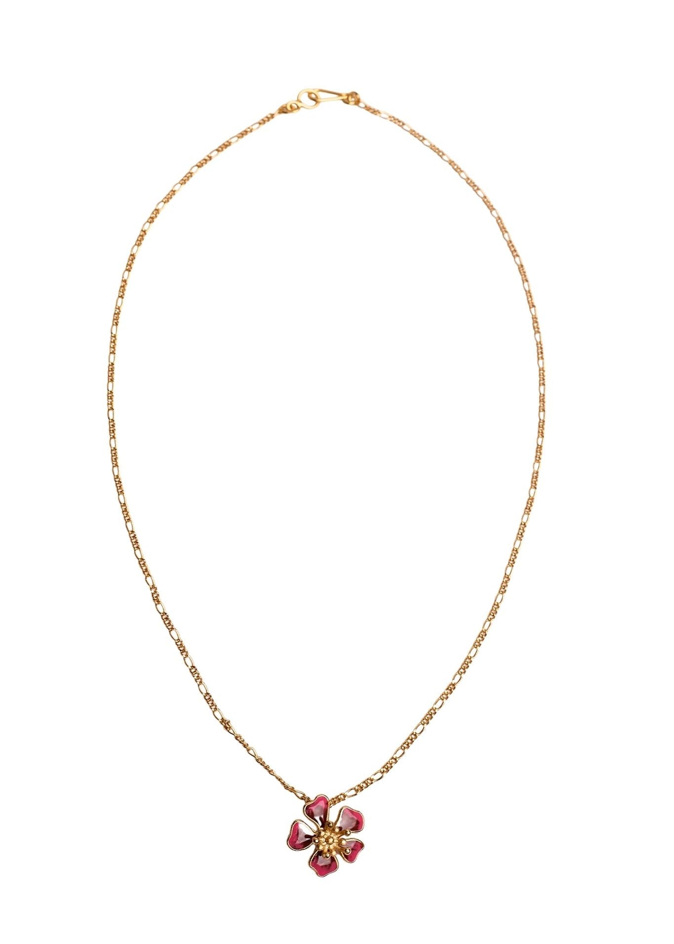 Sara y Flora Aurora Mini Chain - Vermillion