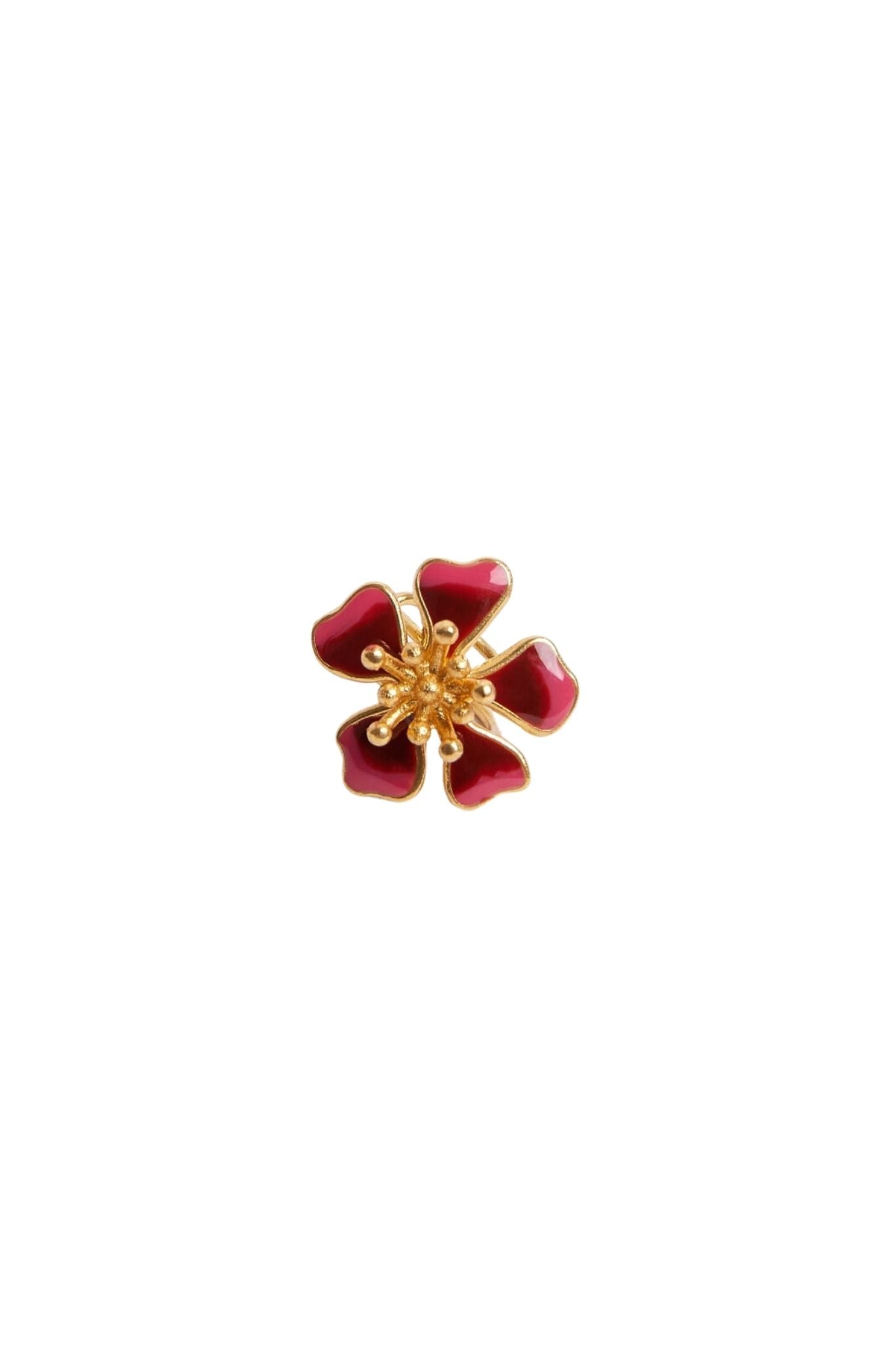 Sara y Flora Aurora Mini Earcuff - Vermillion